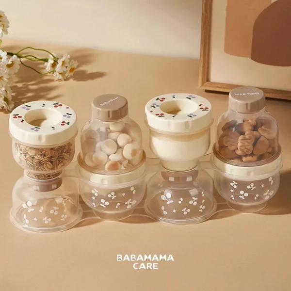 Snow Bear Milk Powder Storage Box (4s in 1)