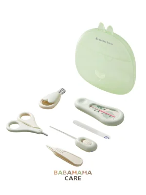 Snow Bear Baby Care Set Green